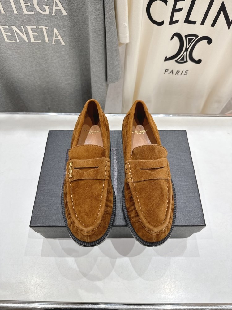 Shoes лоферы suede women's