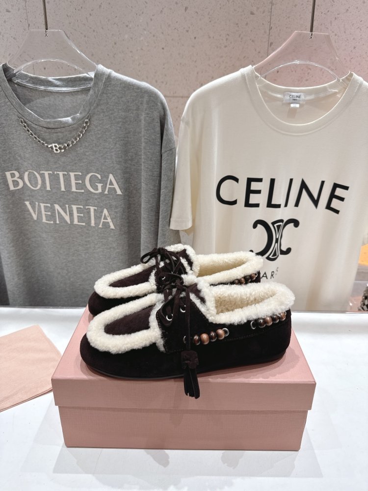 Туфли лоферы женские зимние на меху фото 3