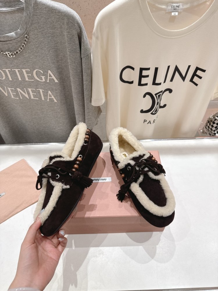 Туфли лоферы женские зимние на меху фото 4