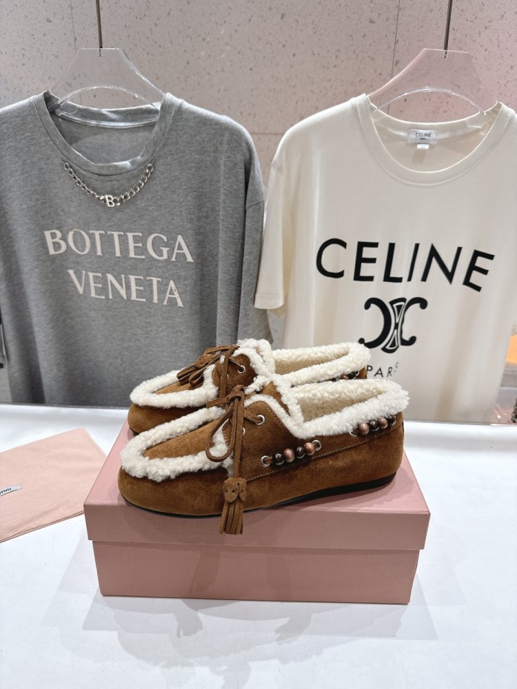 Туфли лоферы женские зимние на меху фото 4