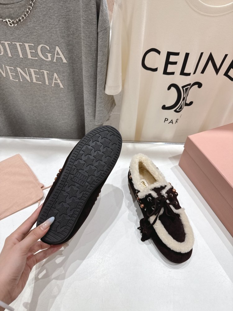 Туфли лоферы женские зимние на меху фото 9