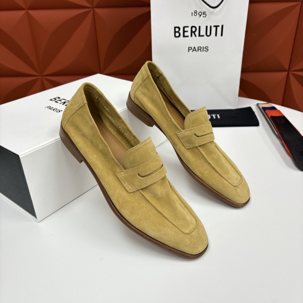 Shoes Lorenzo suede men's фото 3