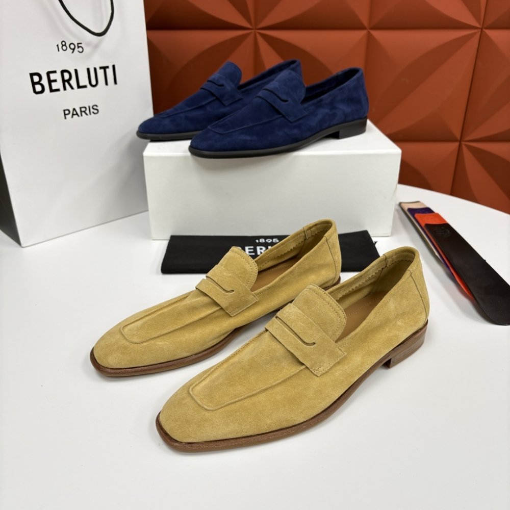 Shoes Lorenzo suede men's фото 5