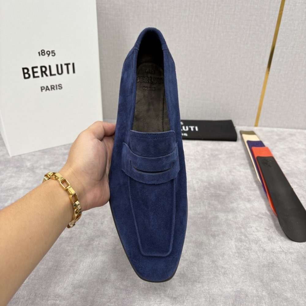 Shoes Lorenzo suede men's фото 6