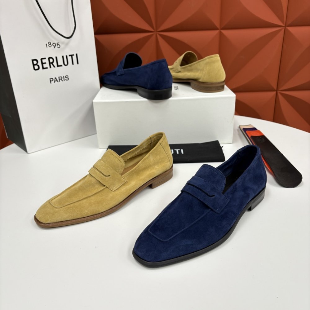 Shoes Lorenzo suede men's фото 8