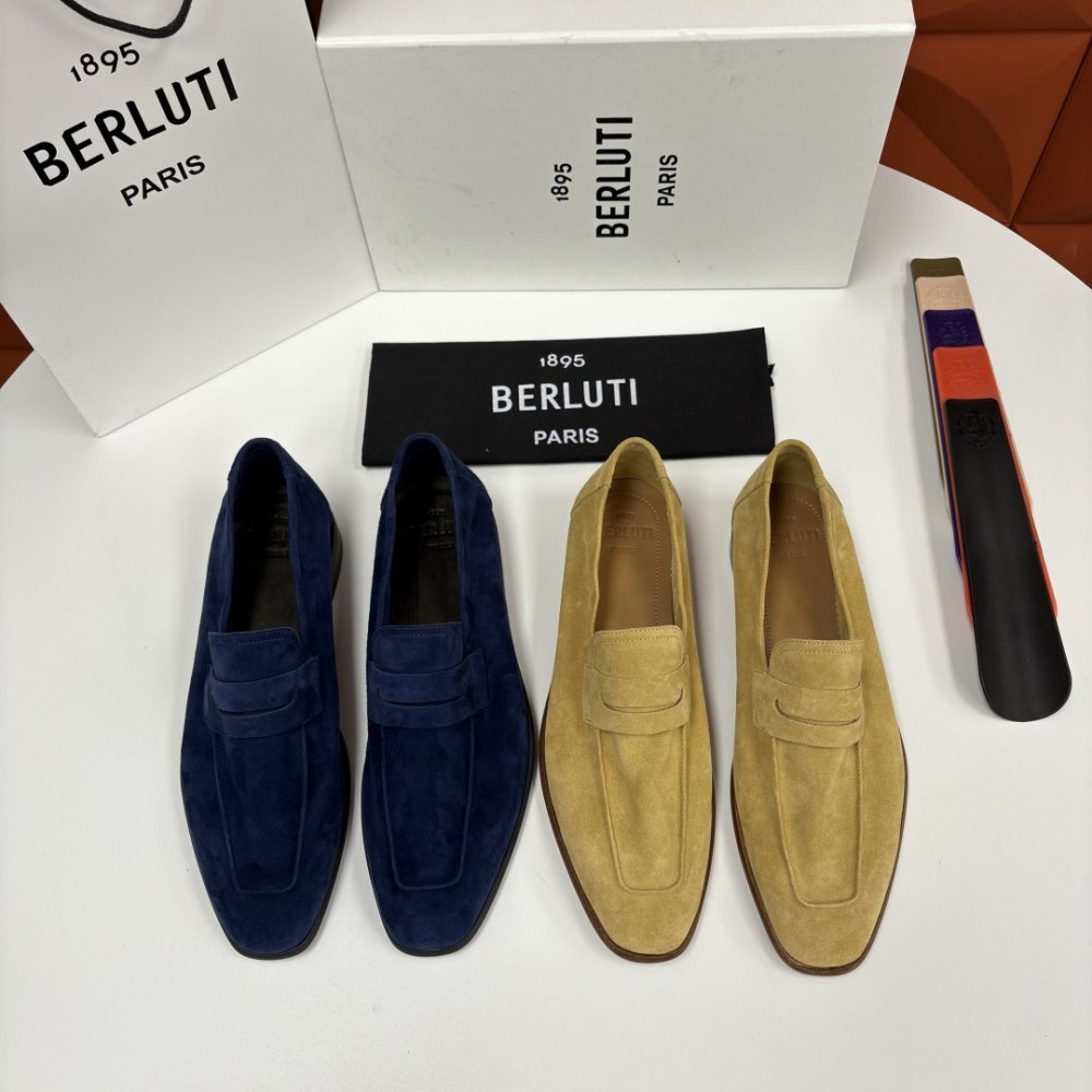 Shoes Lorenzo suede men's фото 9