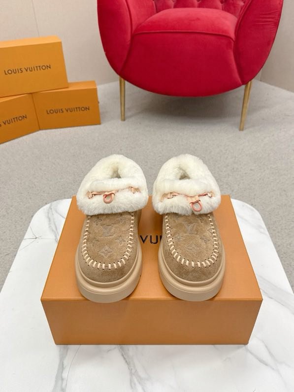 Туфлі LV Cortina зимові хутряні