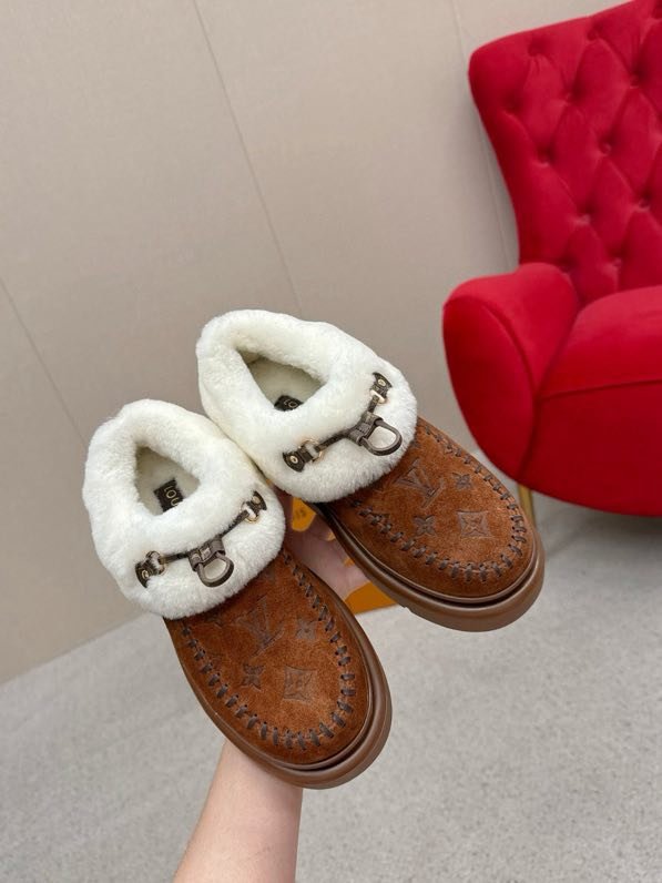 Туфлі LV Cortina зимові хутряні фото 3
