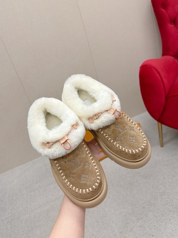 Туфлі LV Cortina зимові хутряні фото 3