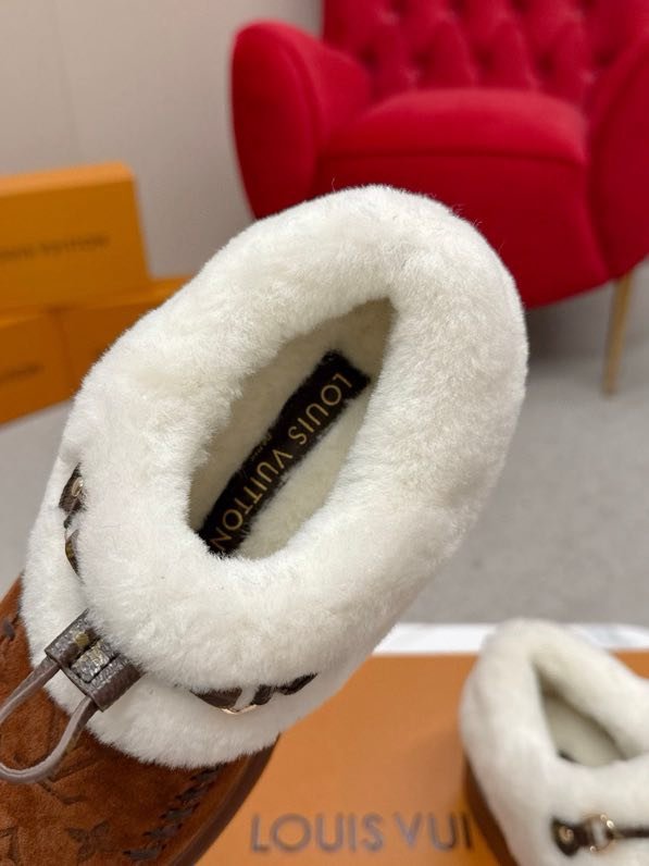 Туфлі LV Cortina зимові хутряні фото 4