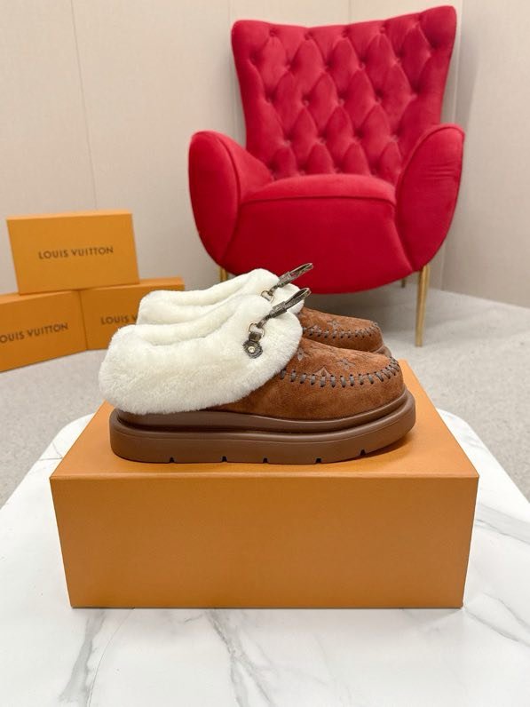 Туфлі LV Cortina зимові хутряні фото 5