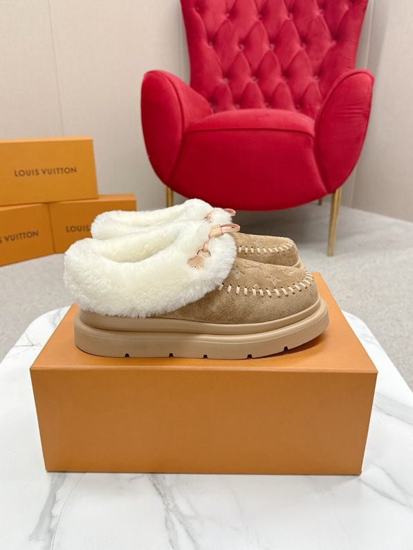 Туфлі LV Cortina зимові хутряні фото 5