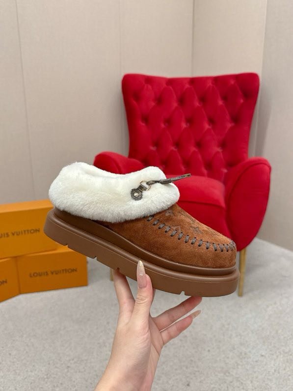 Туфлі LV Cortina зимові хутряні фото 6