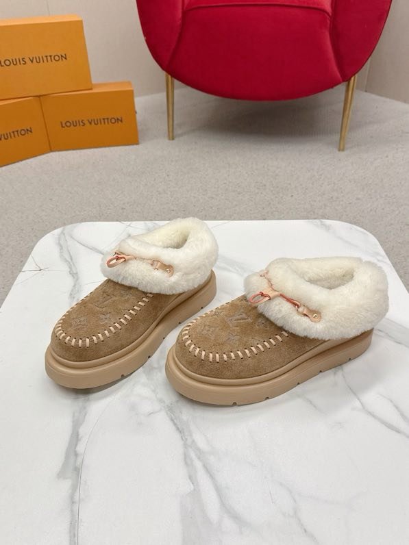 Туфлі LV Cortina зимові хутряні фото 6