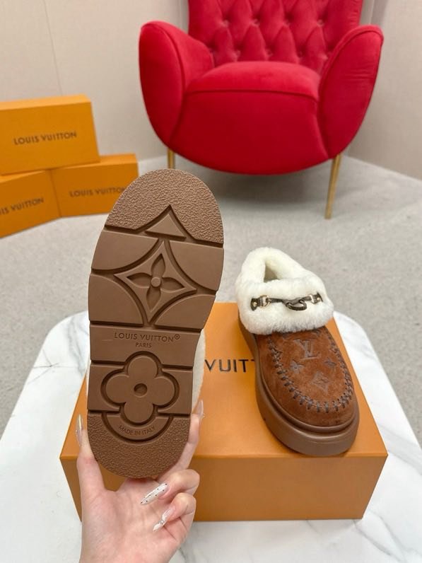 Туфлі LV Cortina зимові хутряні фото 7