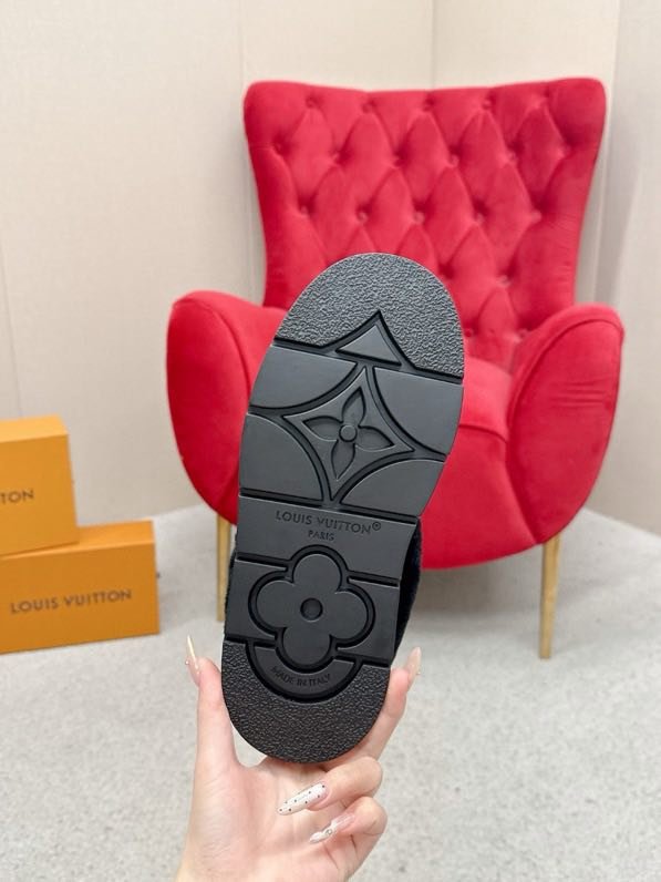 Shoes LV Cortina winter fur фото 8