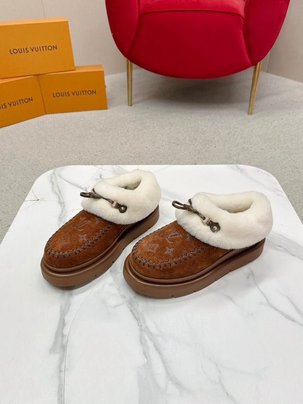 Туфлі LV Cortina зимові хутряні фото 9
