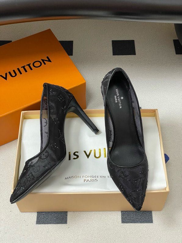 Shoes LV GALA on high heel
