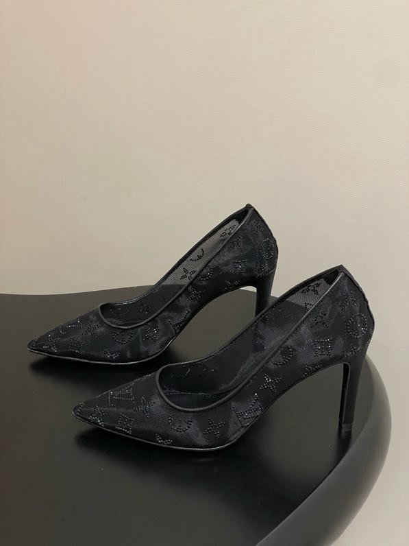 Shoes LV GALA on high heel фото 3