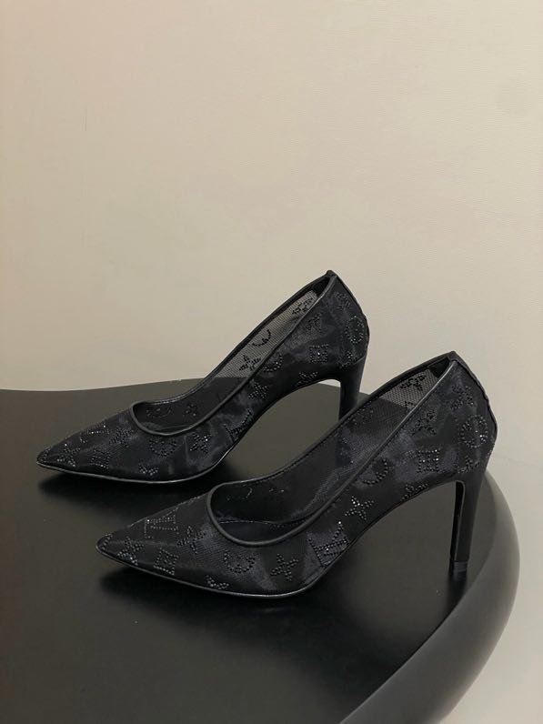 Shoes LV GALA on high heel фото 4