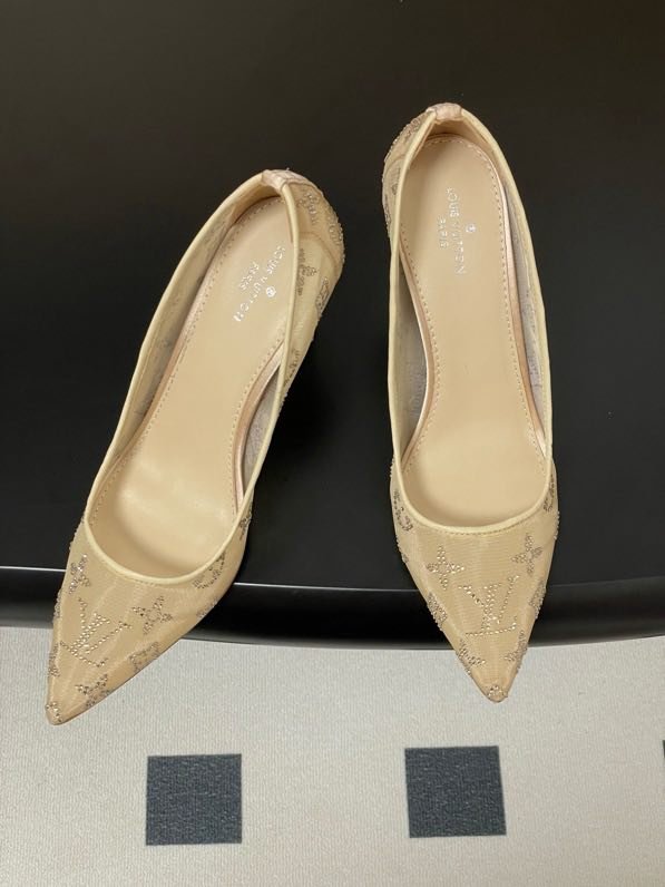 Shoes LV GALA on high heel фото 6