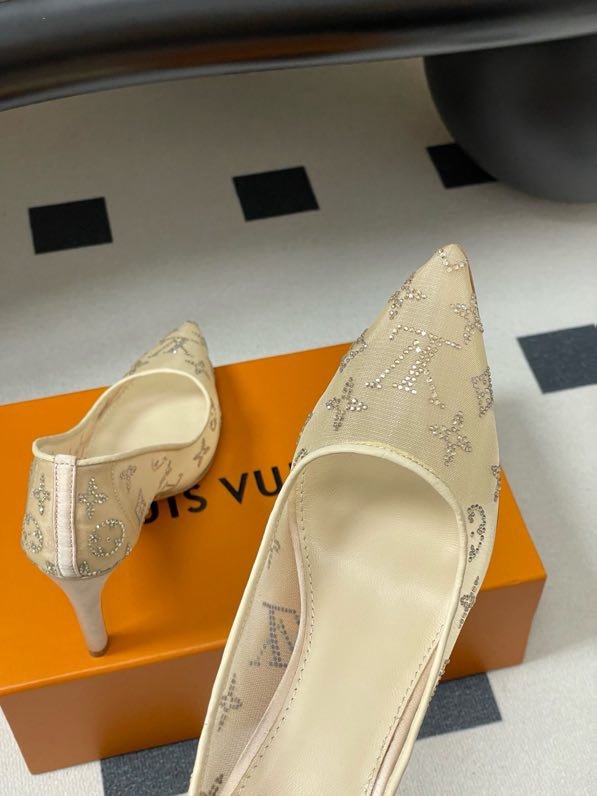 Shoes LV GALA on high heel фото 9
