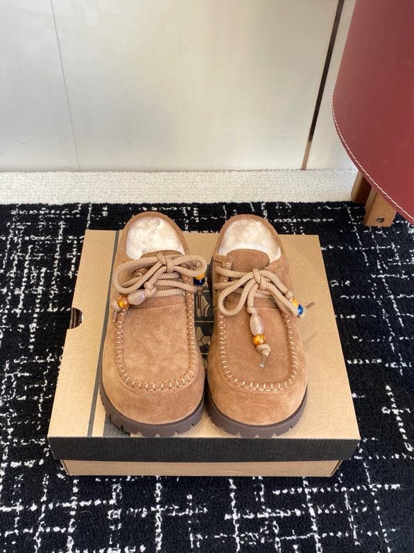 Туфлі на хутрі жіночі фото 5