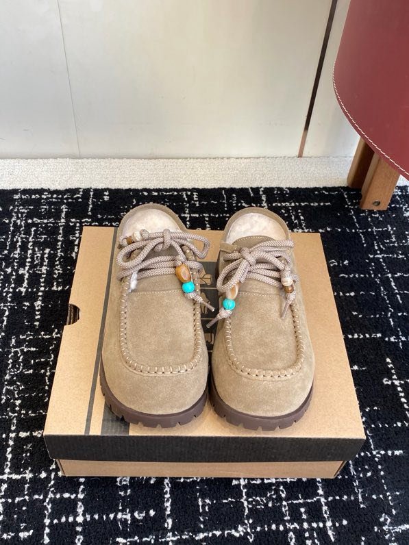 Туфлі на хутрі жіночі фото 6