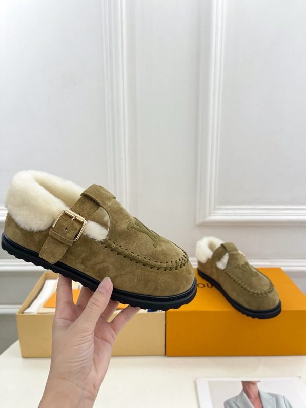 Туфли на меху зимние кожаные фото 3