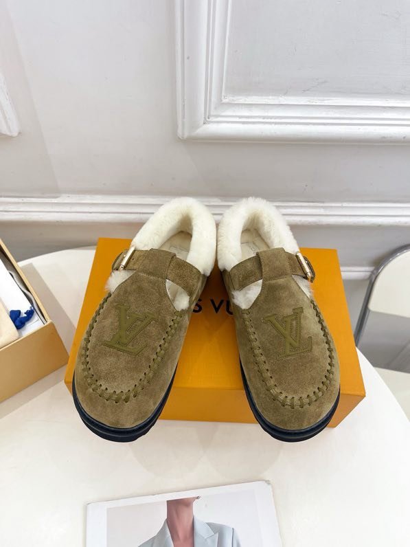 Туфли на меху зимние кожаные фото 4