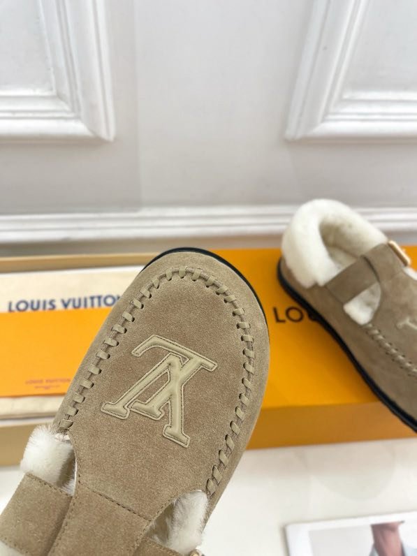 Shoes on fur winter leather фото 6