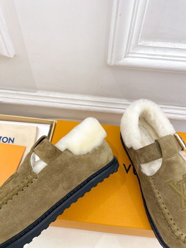 Туфли на меху зимние кожаные фото 6