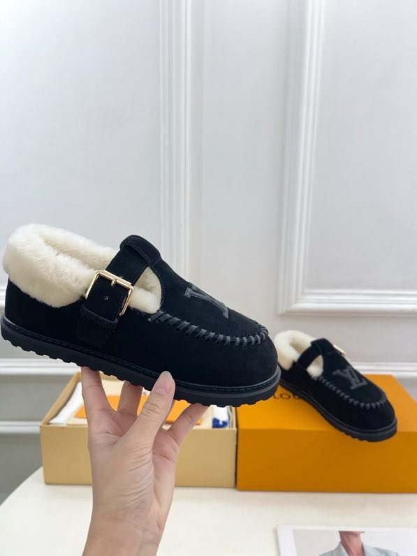 Туфлі на хутрі зимові шкіряні фото 7