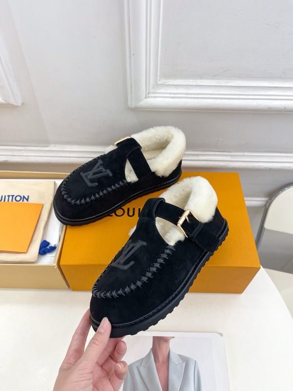 Туфлі на хутрі зимові шкіряні фото 8