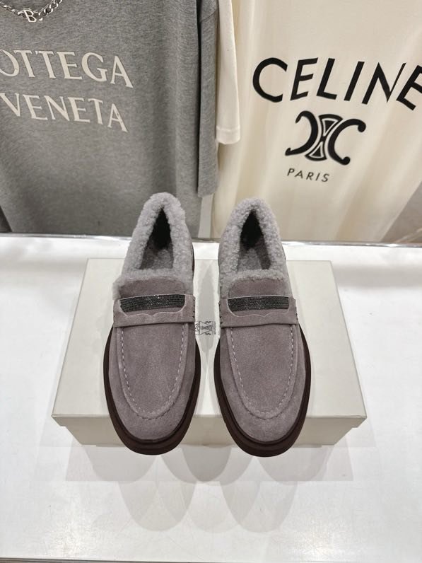 Туфлі на хутрі зимові жіночі