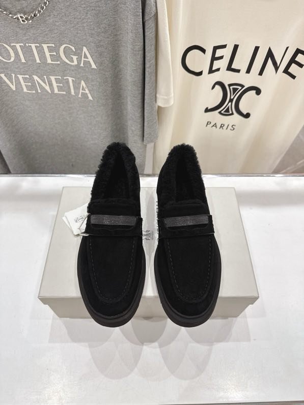 Туфлі на хутрі зимові жіночі