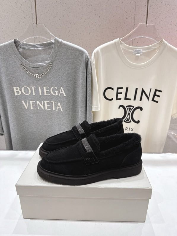 Туфлі на хутрі зимові жіночі фото 3