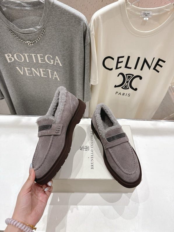 Туфлі на хутрі зимові жіночі фото 4