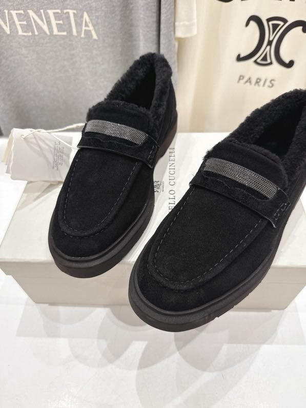 Туфлі на хутрі зимові жіночі фото 5