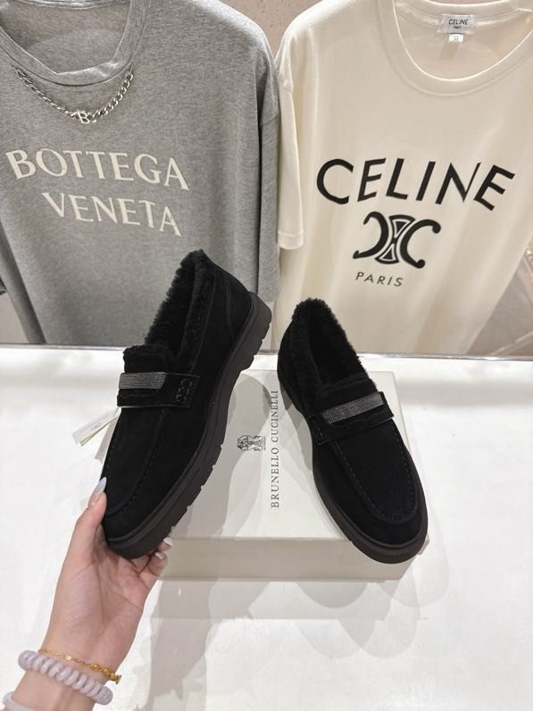 Туфлі на хутрі зимові жіночі фото 6