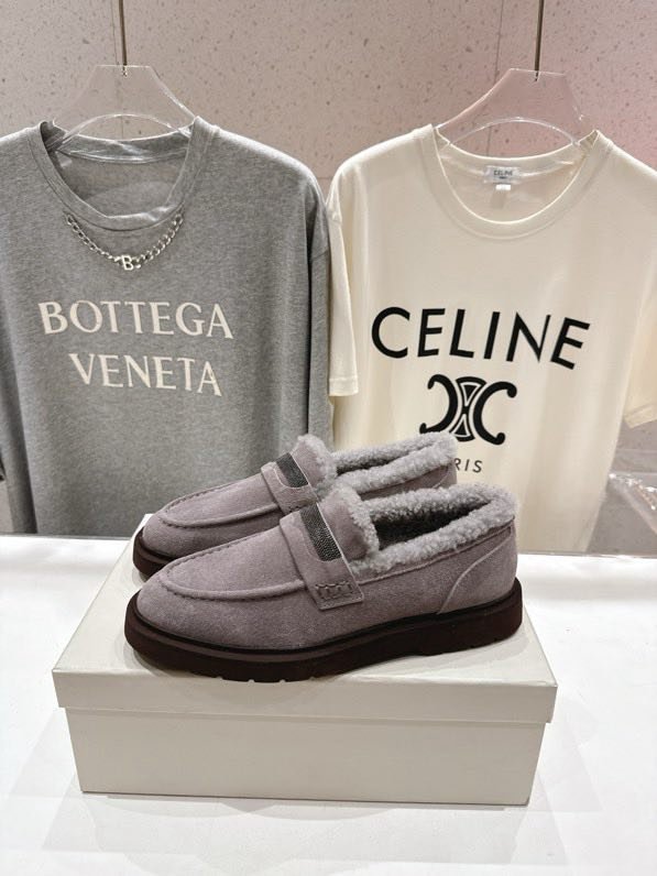 Туфлі на хутрі зимові жіночі фото 8