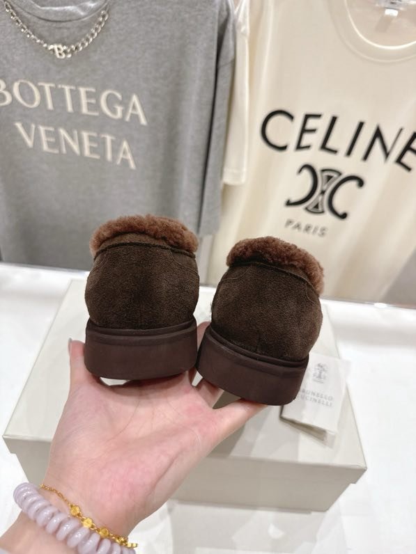 Туфли на меху зимние женские фото 8