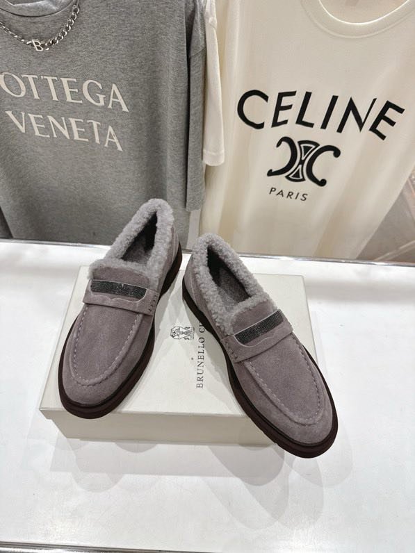 Туфлі на хутрі зимові жіночі фото 9