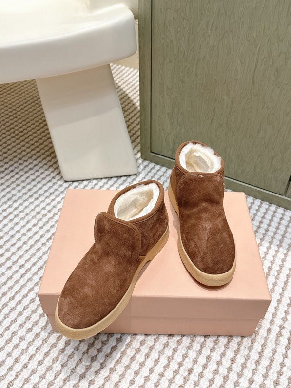 Shoes on fur winter фото 7