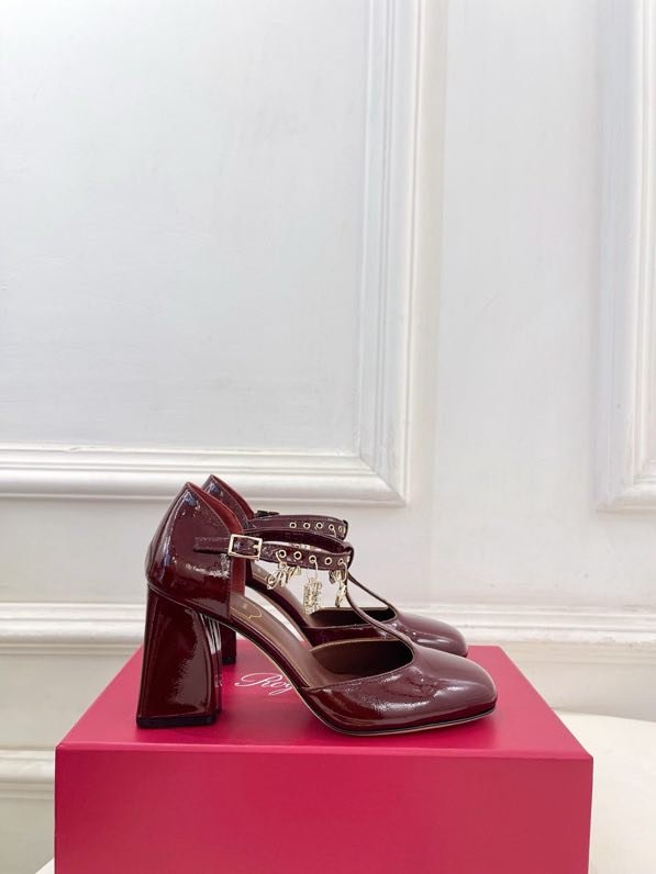 Туфли на толстом каблуке фото 4