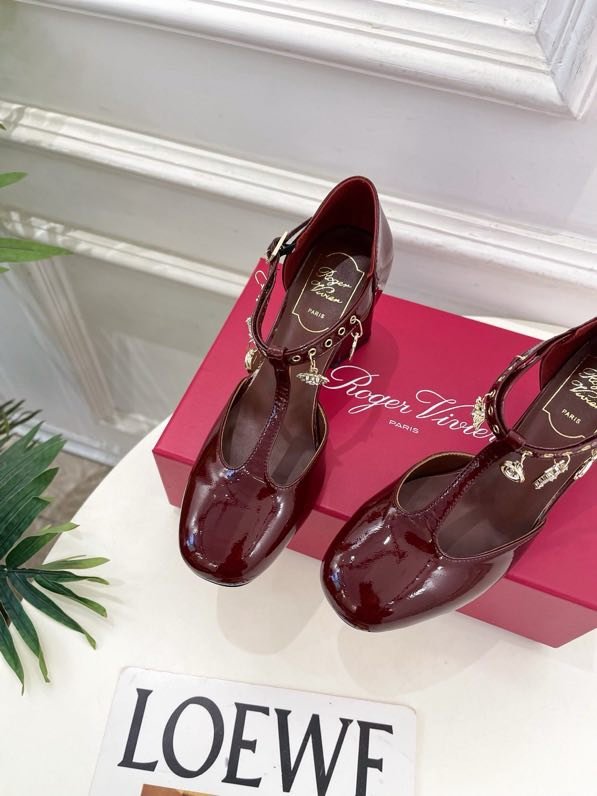 Туфли на толстом каблуке фото 7