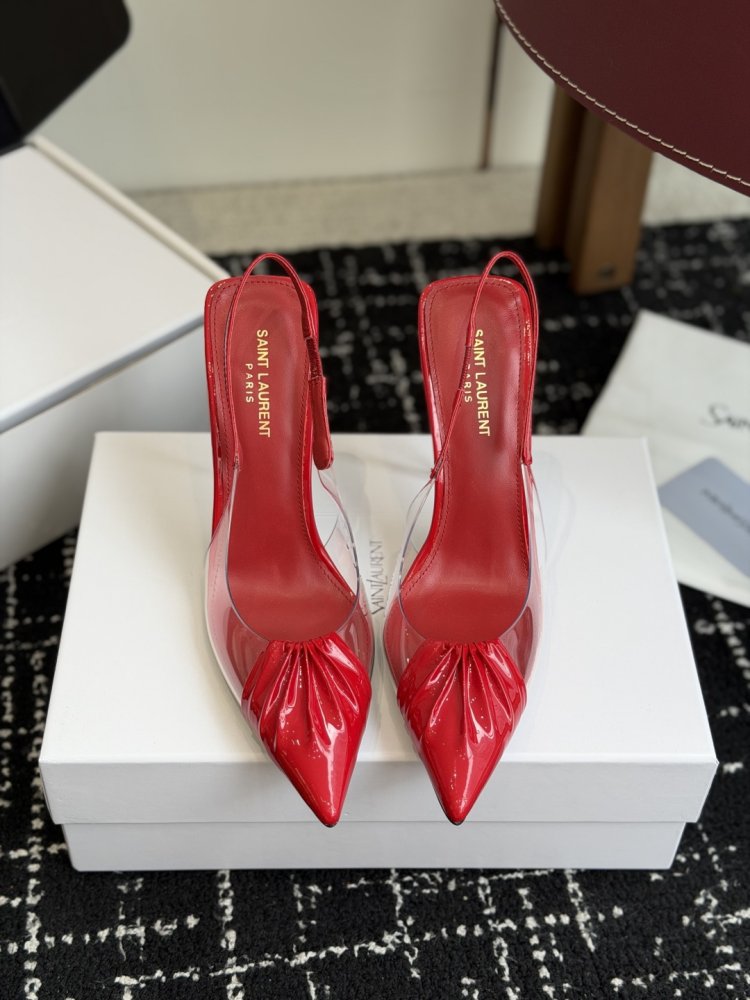 Shoes on high heel