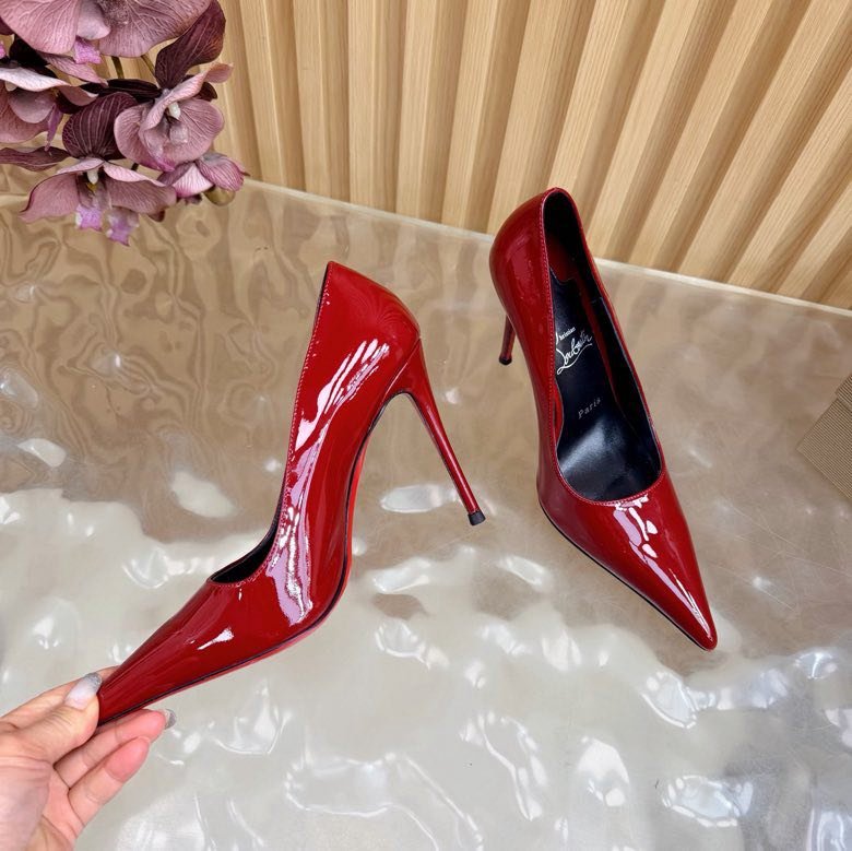 Туфли на высоком каблуке фото 4