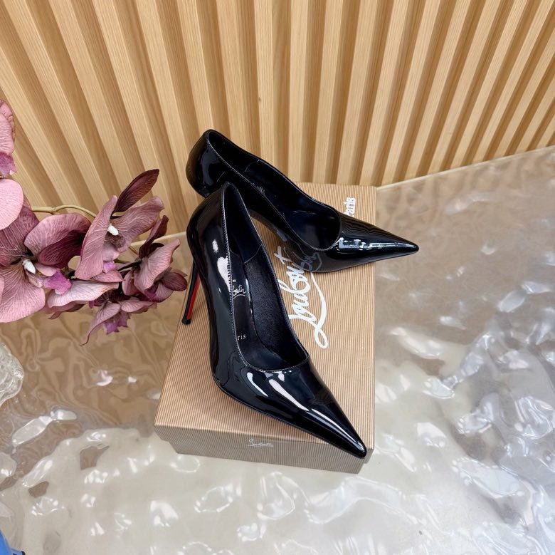 Туфли на высоком каблуке фото 4