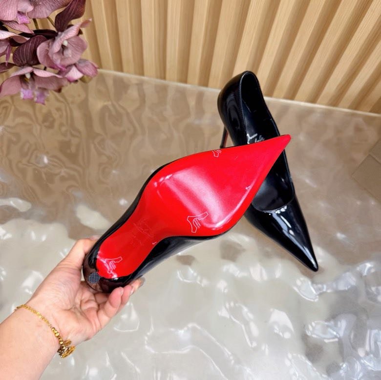 Туфли на высоком каблуке фото 9